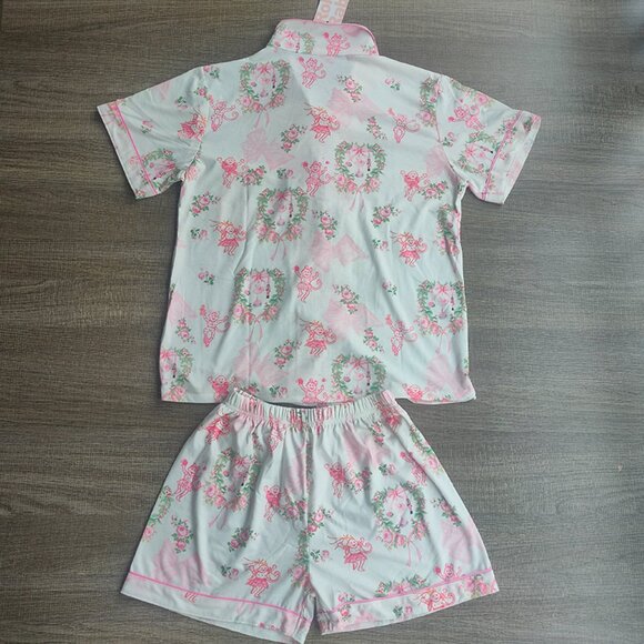 Roller Rabbit Lovely Rabbit Pajamas Set - Picture 6 of 8